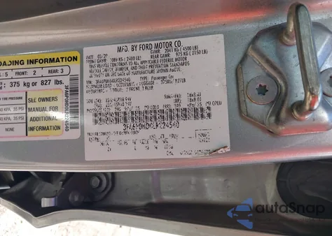 2020 Ford Fusion Se from USA, damaged, VIN 3FA6P0HD0LR224540